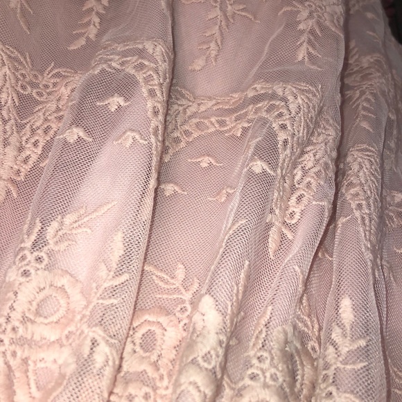 ✨beautiful dusty rose lace dress - Picture 4 of 6